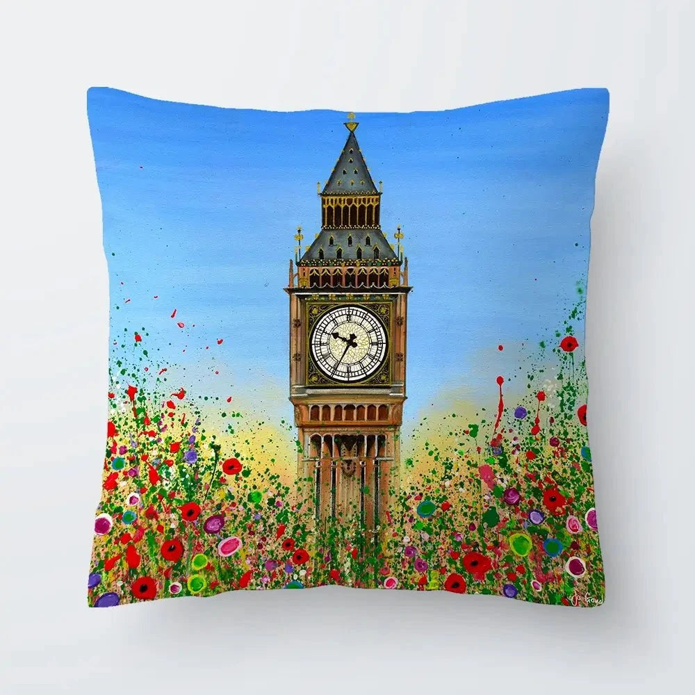 Big Ben Cushion Big Ben Cushion wall art product Jo Gough