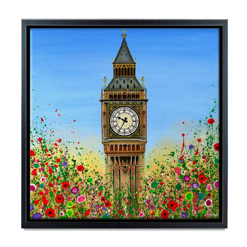 Big Ben Square Canvas Print Big Ben Square Canvas Print wall art product Jo Gough