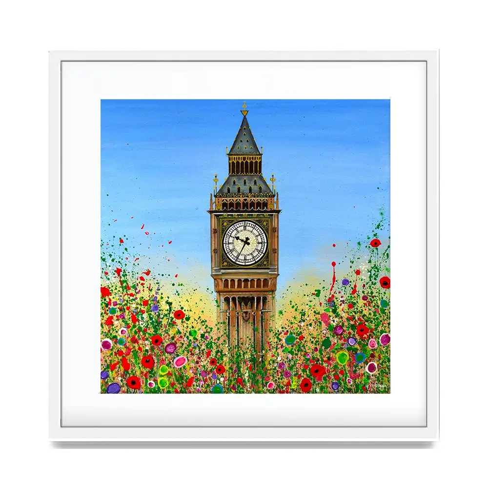 Big Ben Square Framed Art Print Big Ben Square Framed Art Print wall art product Jo Gough