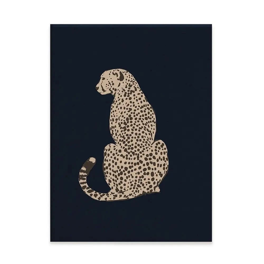Big Jungle Cats 2 Canvas Print Big Jungle Cats 2 Canvas Print wall art product Victoria Barnes