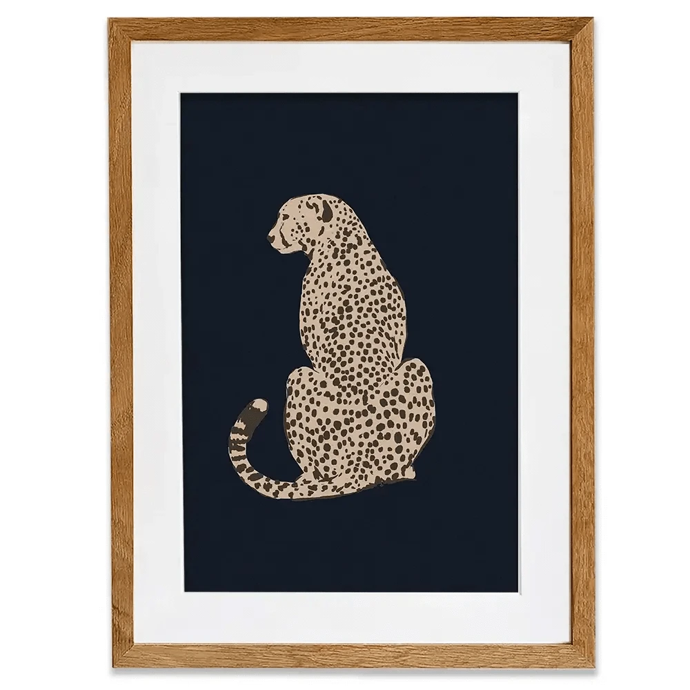 Big Jungle Cats 2 Framed Art Print Big Jungle Cats 2 Framed Art Print wall art product Victoria Barnes