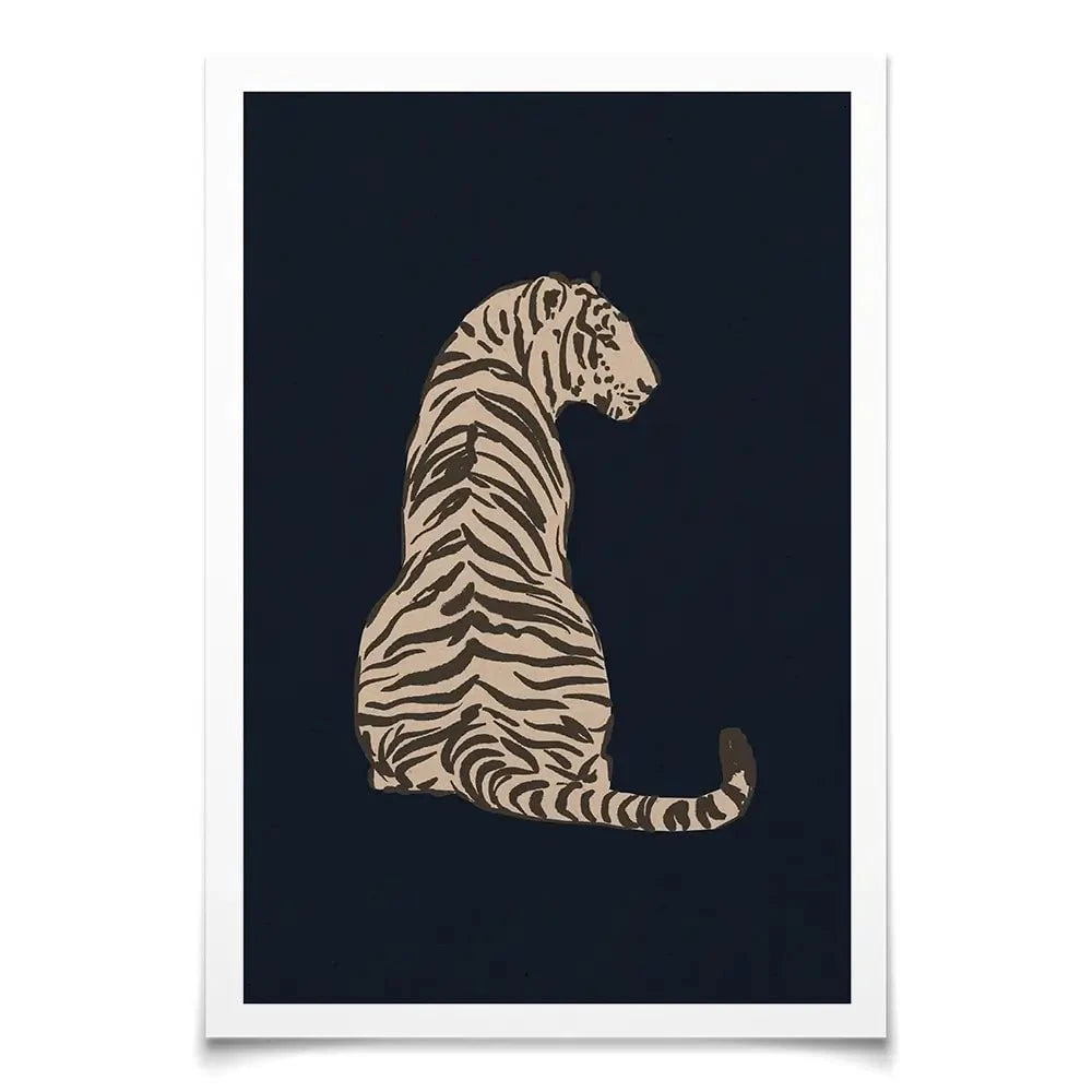 Big Jungle Cats Art Print Big Jungle Cats Art Print wall art product Victoria Barnes