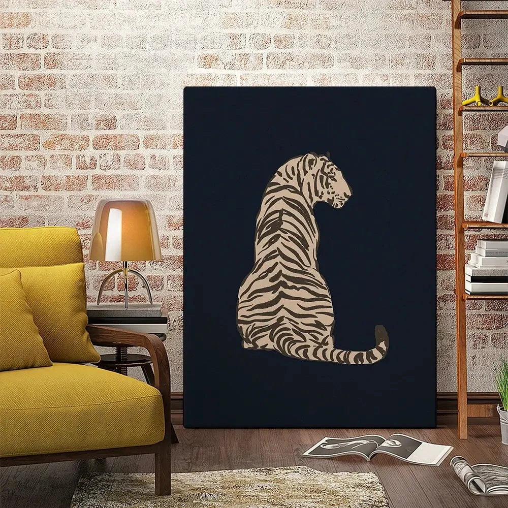 Big Jungle Cats Canvas Print Big Jungle Cats Canvas Print wall art product Victoria Barnes