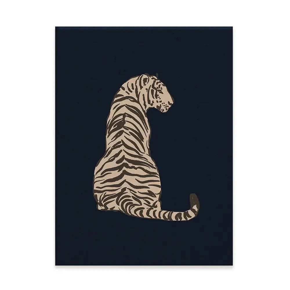 Big Jungle Cats Canvas Print Big Jungle Cats Canvas Print wall art product Victoria Barnes