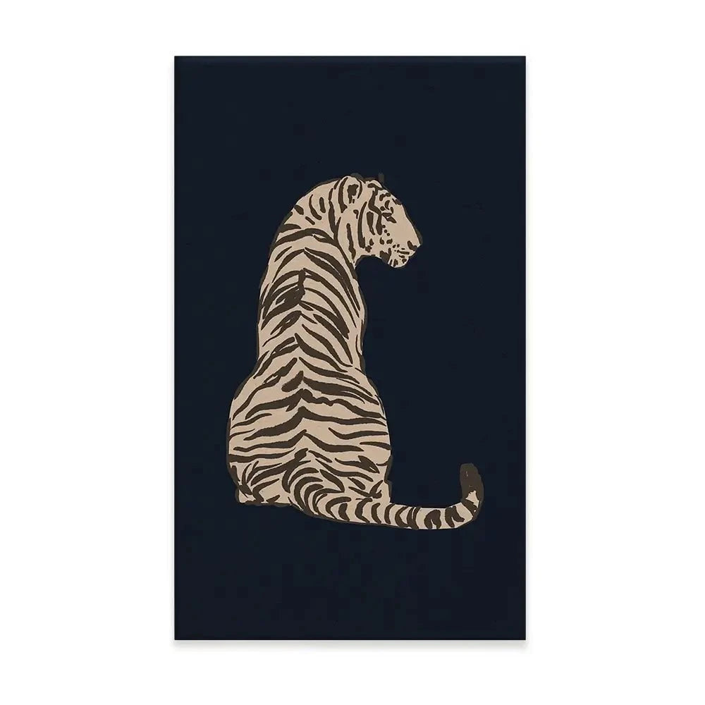 Big Jungle Cats Canvas Print Big Jungle Cats Canvas Print wall art product Victoria Barnes