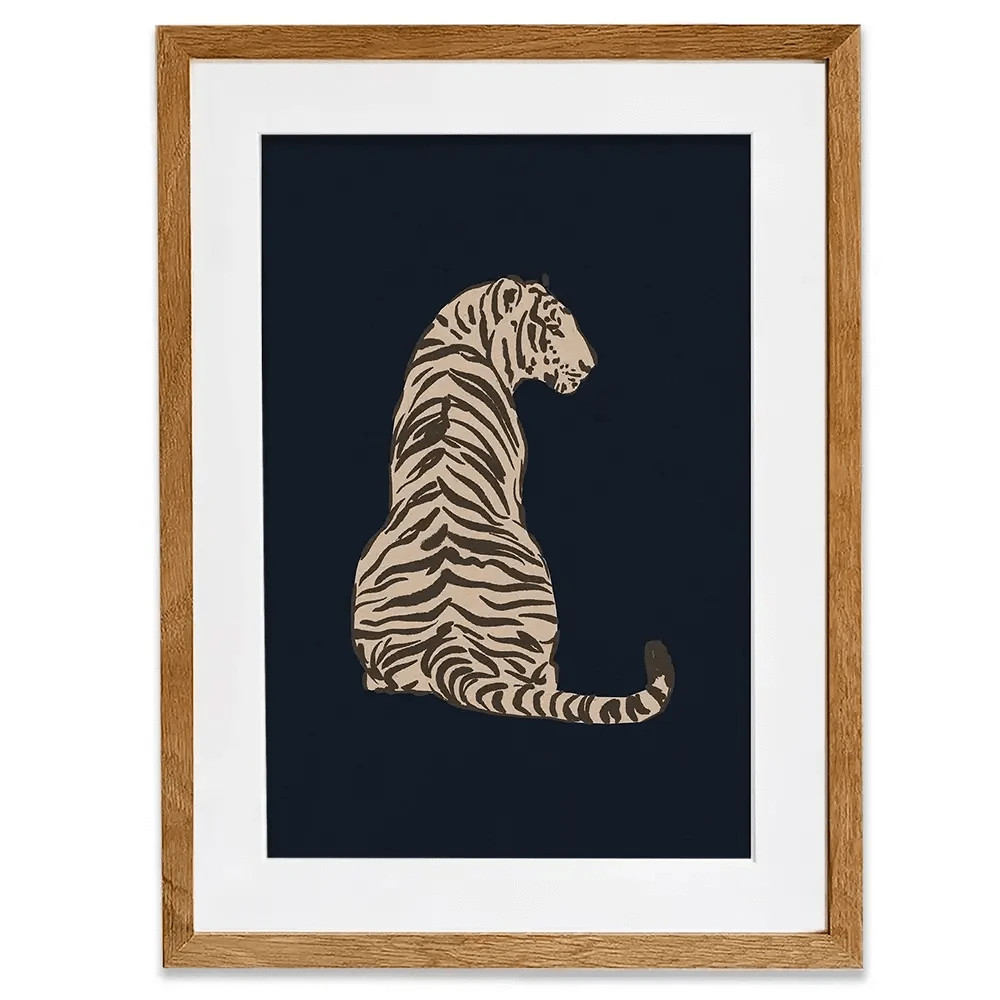 Big Jungle Cats Framed Art Print Big Jungle Cats Framed Art Print wall art product Victoria Barnes