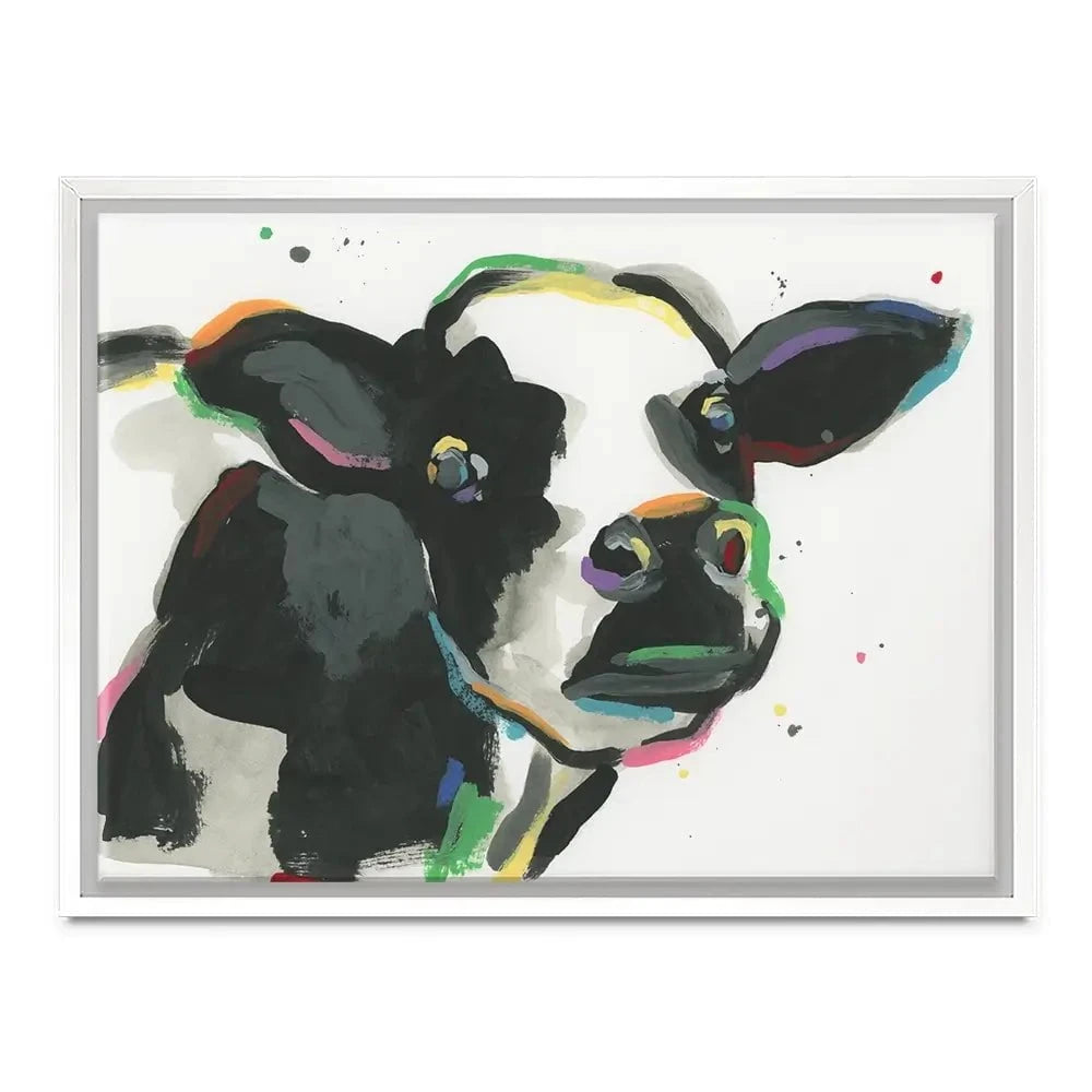 Big Moo-d Canvas Print Big Moo-d Canvas Print wall art product June Erica Vess