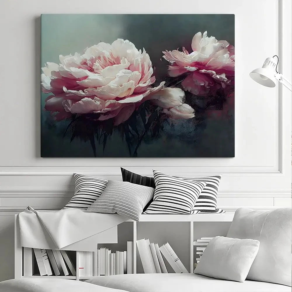 Big Peonies Canvas Print Big Peonies Canvas Print wall art product Treechild