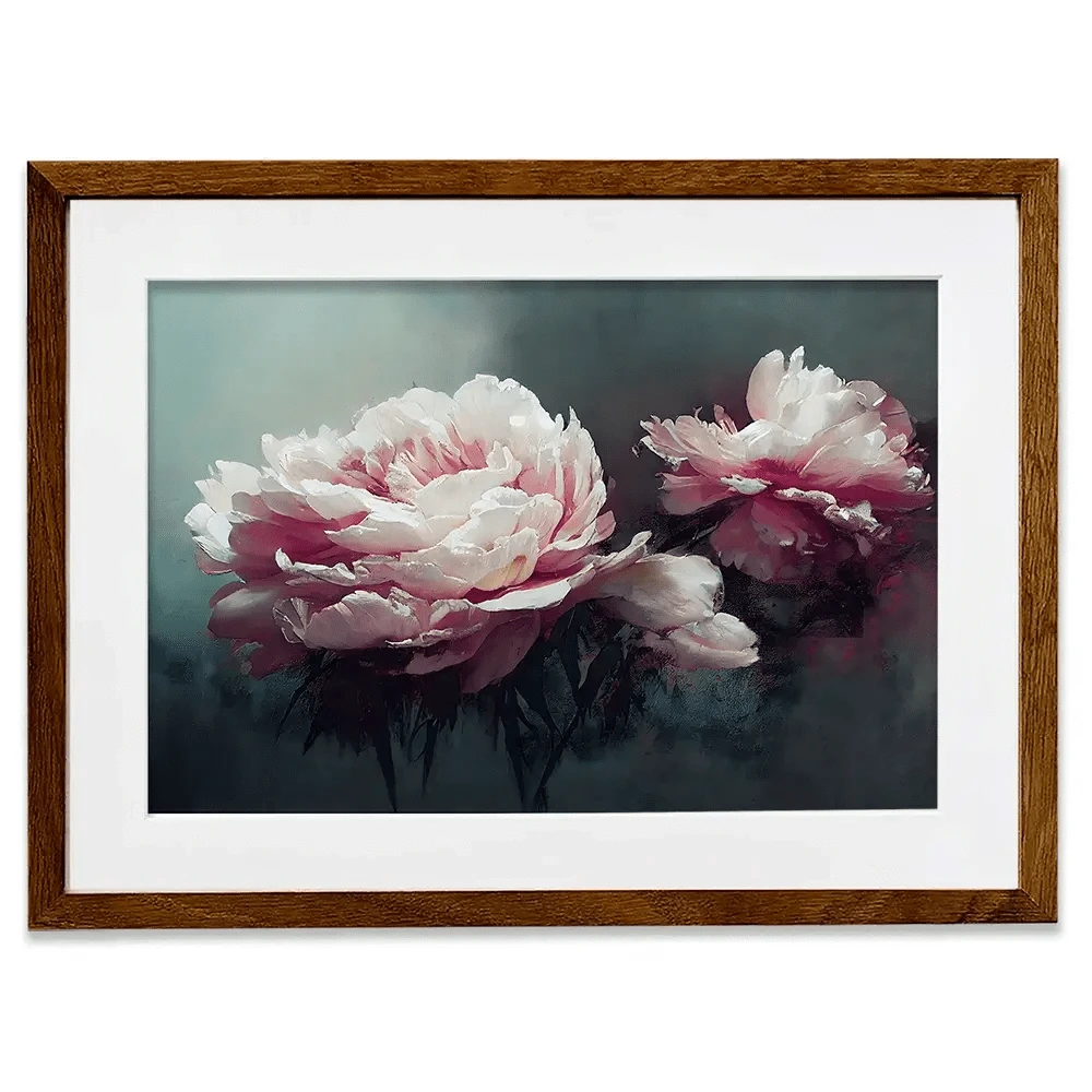 Big Peonies Framed Art Print Big Peonies Framed Art Print wall art product Treechild