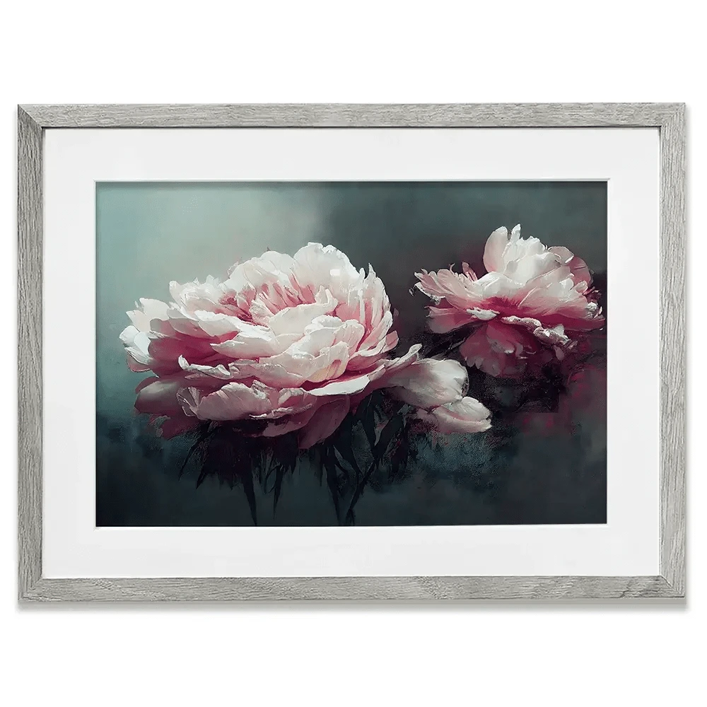 Big Peonies Framed Art Print Big Peonies Framed Art Print wall art product Treechild
