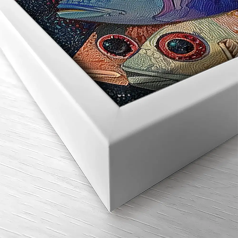 Bigeye Shoal Canvas Print Bigeye Shoal Canvas Print wall art product David Alexander Elder