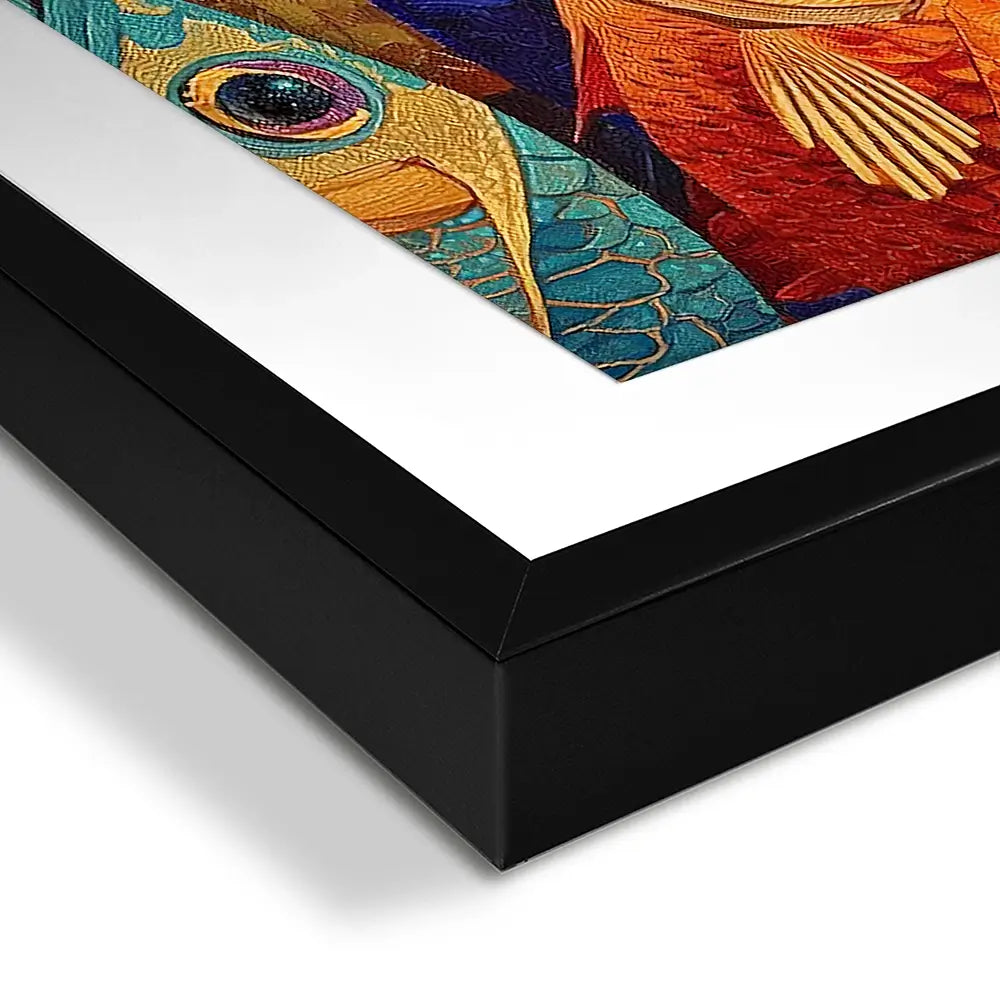 Bigeye Shoal Framed Art Print Bigeye Shoal Framed Art Print wall art product David Alexander Elder