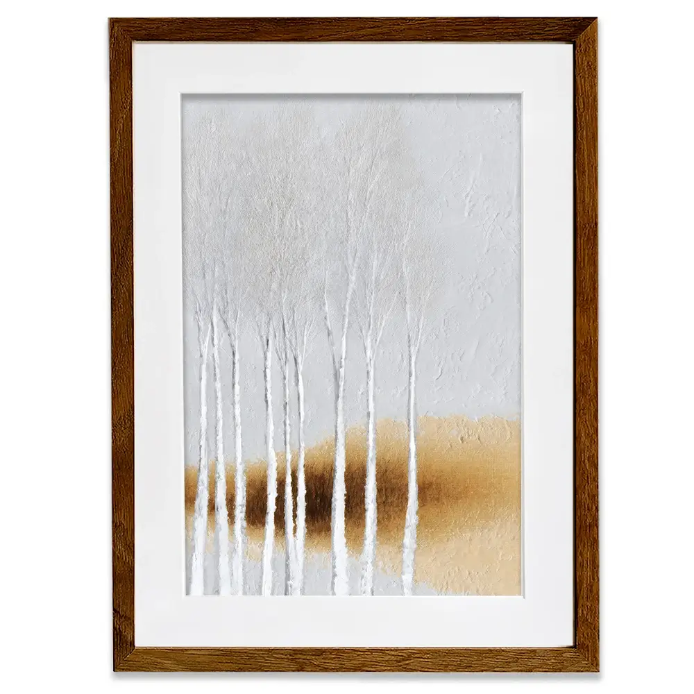 Birch Grove Framed Art Print Birch Grove Framed Art Print wall art product LSR Design Studio - Independent