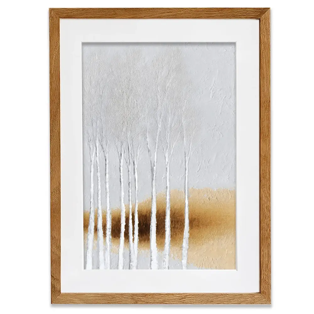 Birch Grove Framed Art Print Birch Grove Framed Art Print wall art product LSR Design Studio - Independent