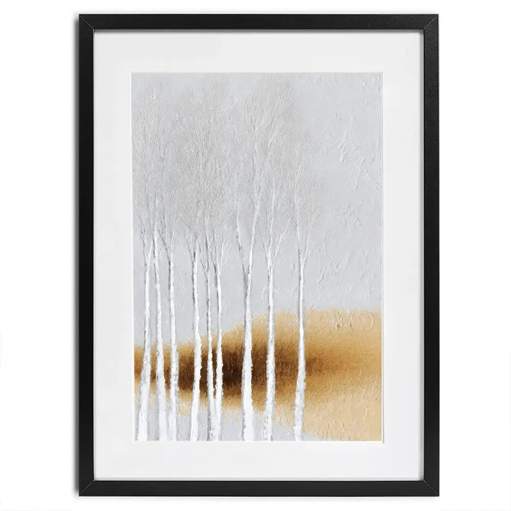 Birch Grove Framed Art Print Birch Grove Framed Art Print wall art product LSR Design Studio - Independent