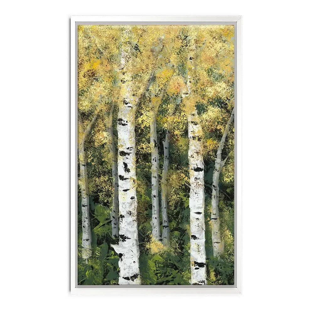 Birch Treeline Canvas Print Birch Treeline Canvas Print wall art product Jade Reynolds