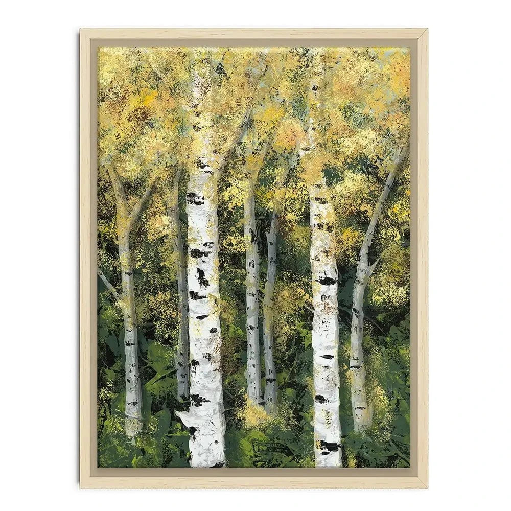 Birch Treeline Canvas Print Birch Treeline Canvas Print wall art product Jade Reynolds