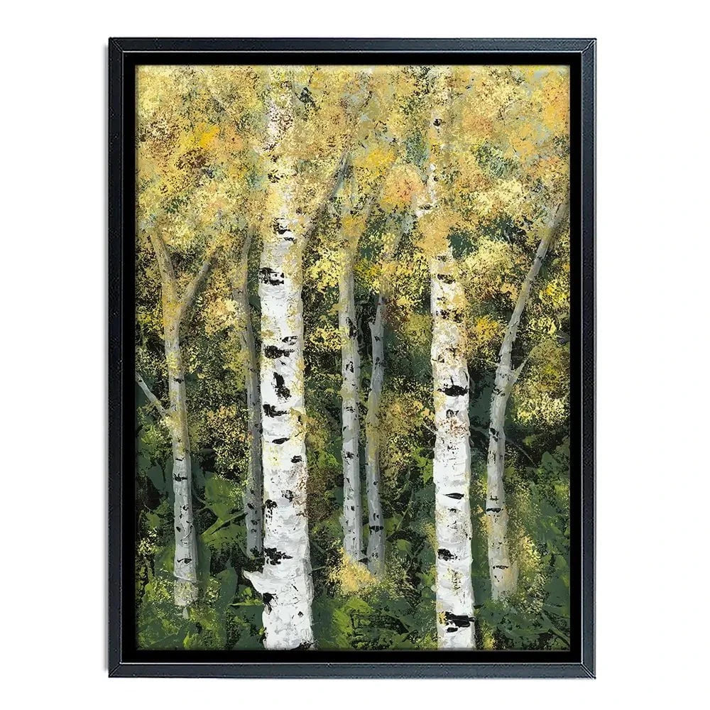 Birch Treeline Canvas Print Birch Treeline Canvas Print wall art product Jade Reynolds