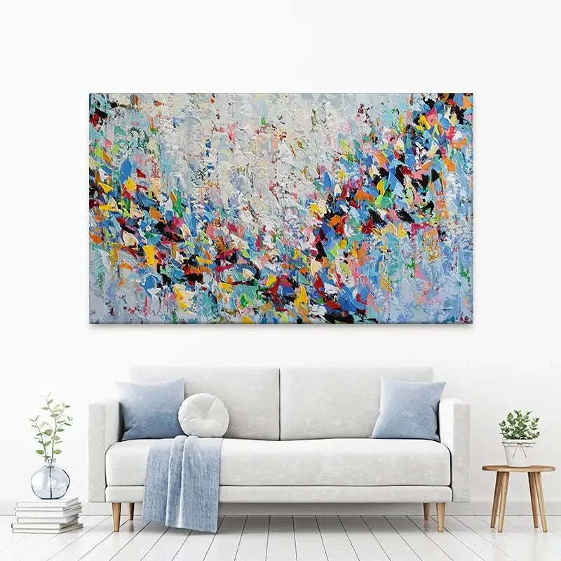 Bird Abstract Canvas Print Bird Abstract Canvas Print wall art product Olga Tkachyk