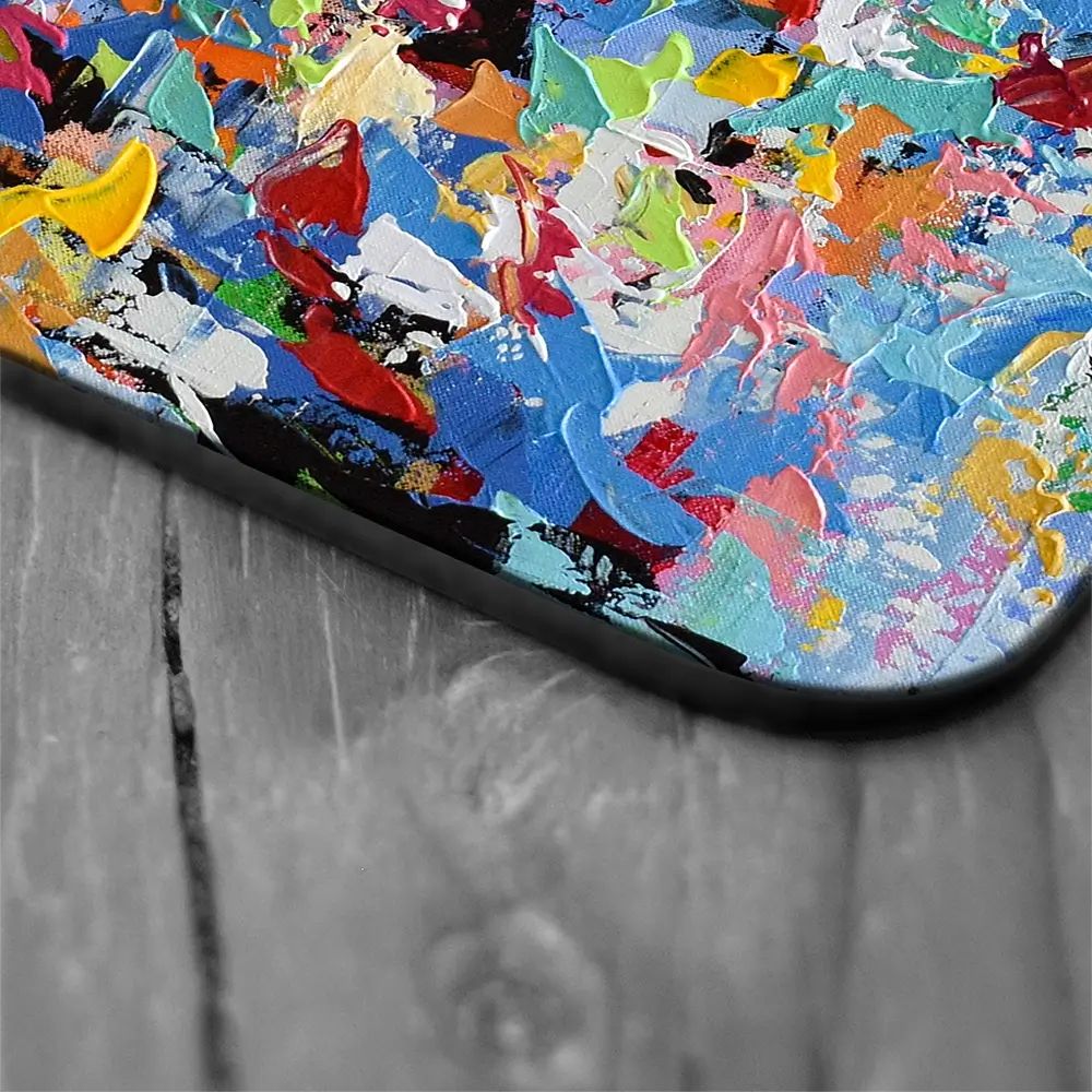 Bird Abstract Coaster Set Bird Abstract Coaster Set wall art product Olga Tkachyk