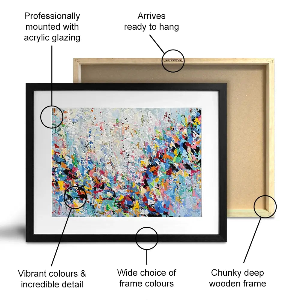 Bird Abstract Framed Art Print Bird Abstract Framed Art Print wall art product Olga Tkachyk