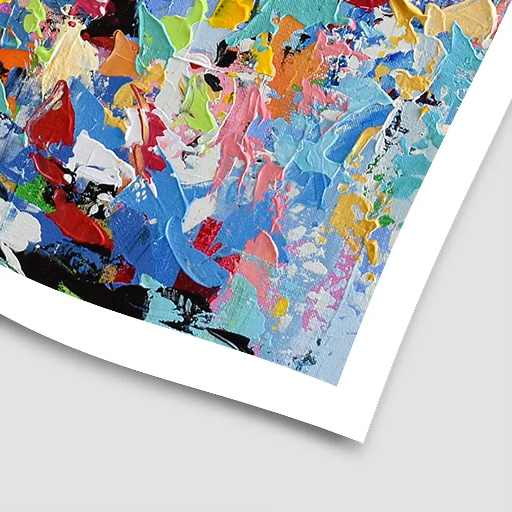 Bird Abstract Square Art Print Bird Abstract Square Art Print wall art product Olga Tkachyk