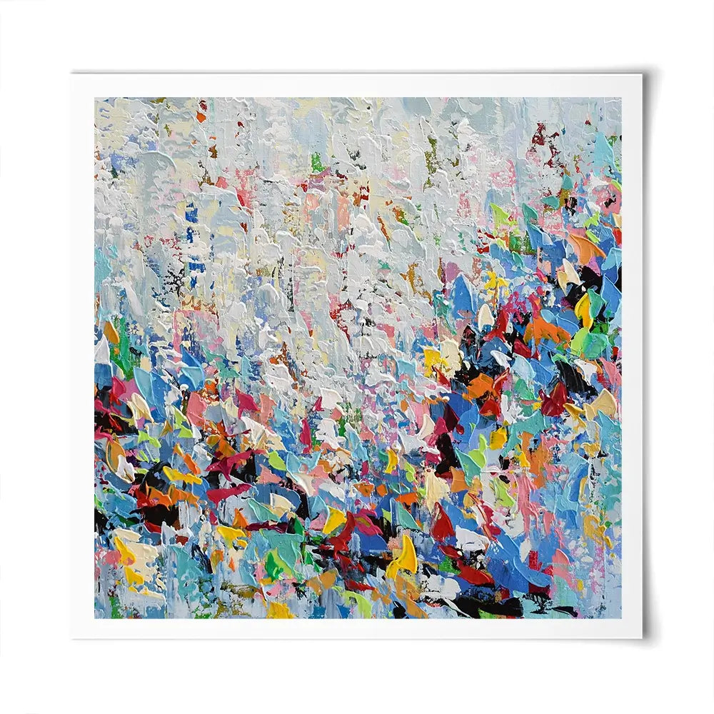 Bird Abstract Square Art Print Bird Abstract Square Art Print wall art product Olga Tkachyk