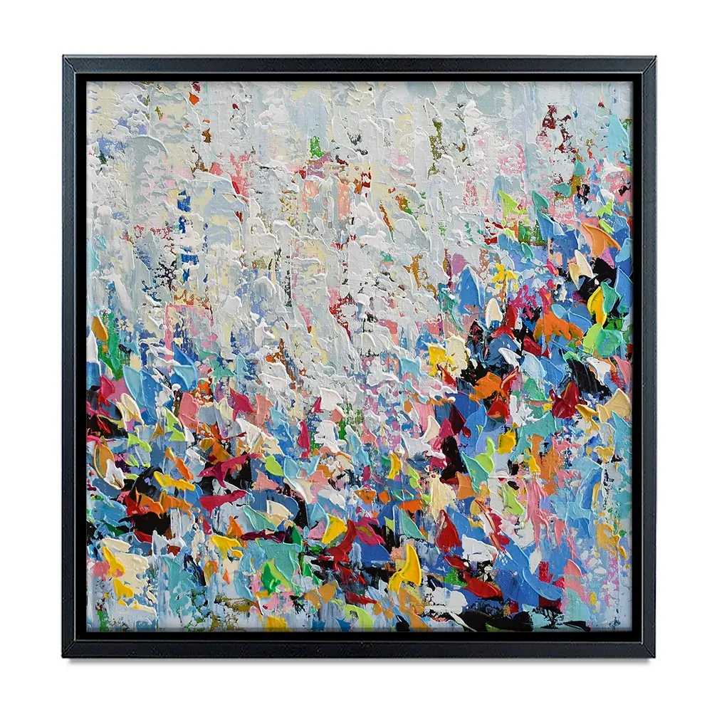 Bird Abstract Square Canvas Print Bird Abstract Square Canvas Print wall art product Olga Tkachyk