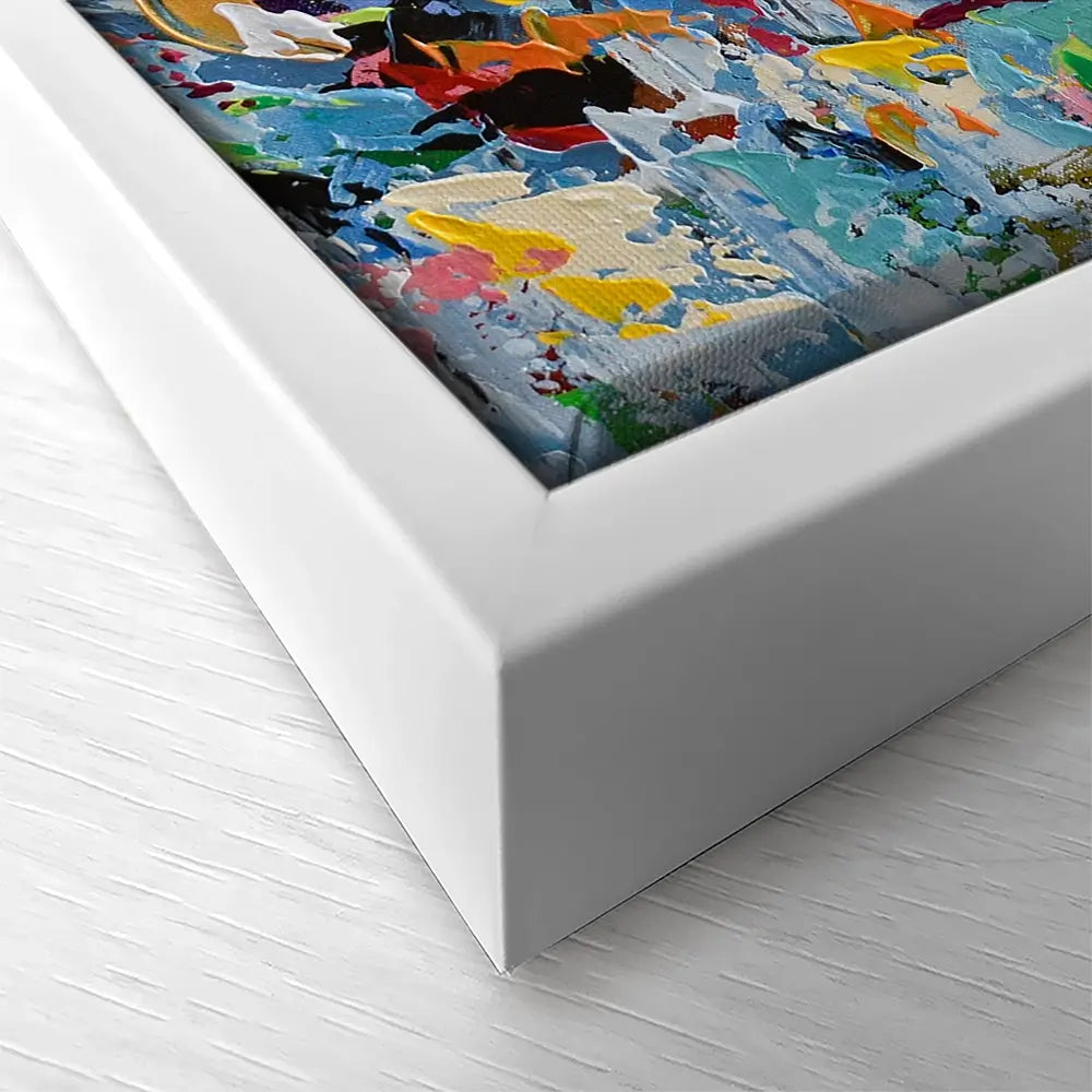 Bird Abstract Square Canvas Print Bird Abstract Square Canvas Print wall art product Olga Tkachyk
