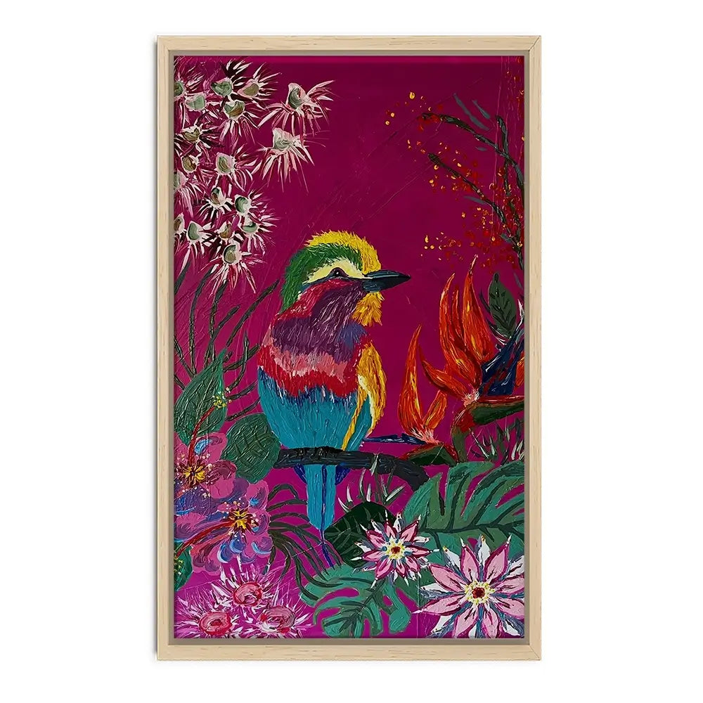 Bird Of Paradise Canvas Print Bird Of Paradise Canvas Print wall art product Jo Mulligan