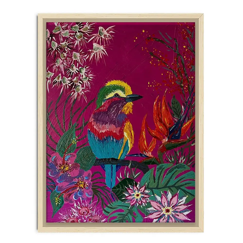 Bird Of Paradise Canvas Print Bird Of Paradise Canvas Print wall art product Jo Mulligan