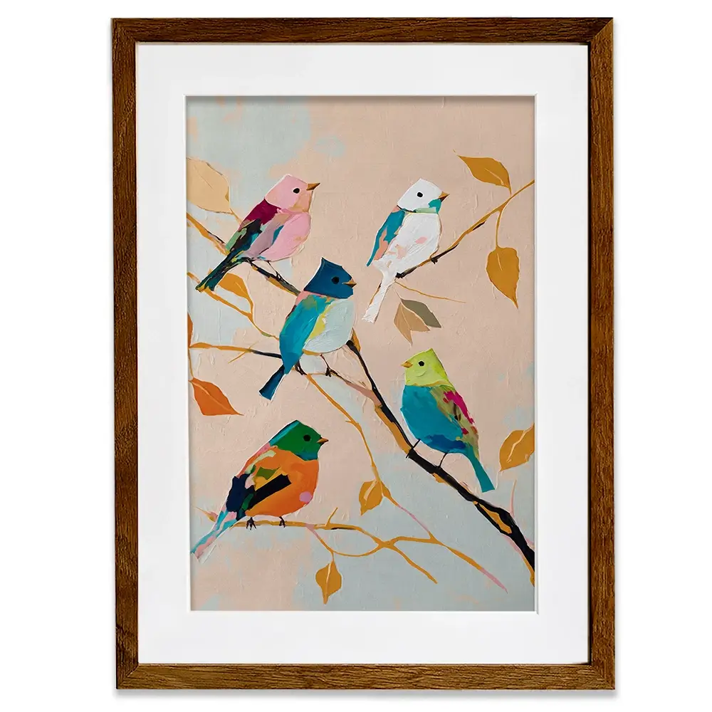 Birds In Wonderland Framed Art Print Birds In Wonderland Framed Art Print wall art product Svetlana Aleynikova
