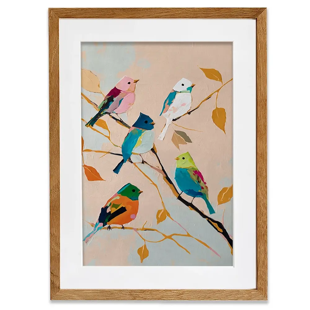 Birds In Wonderland Framed Art Print Birds In Wonderland Framed Art Print wall art product Svetlana Aleynikova