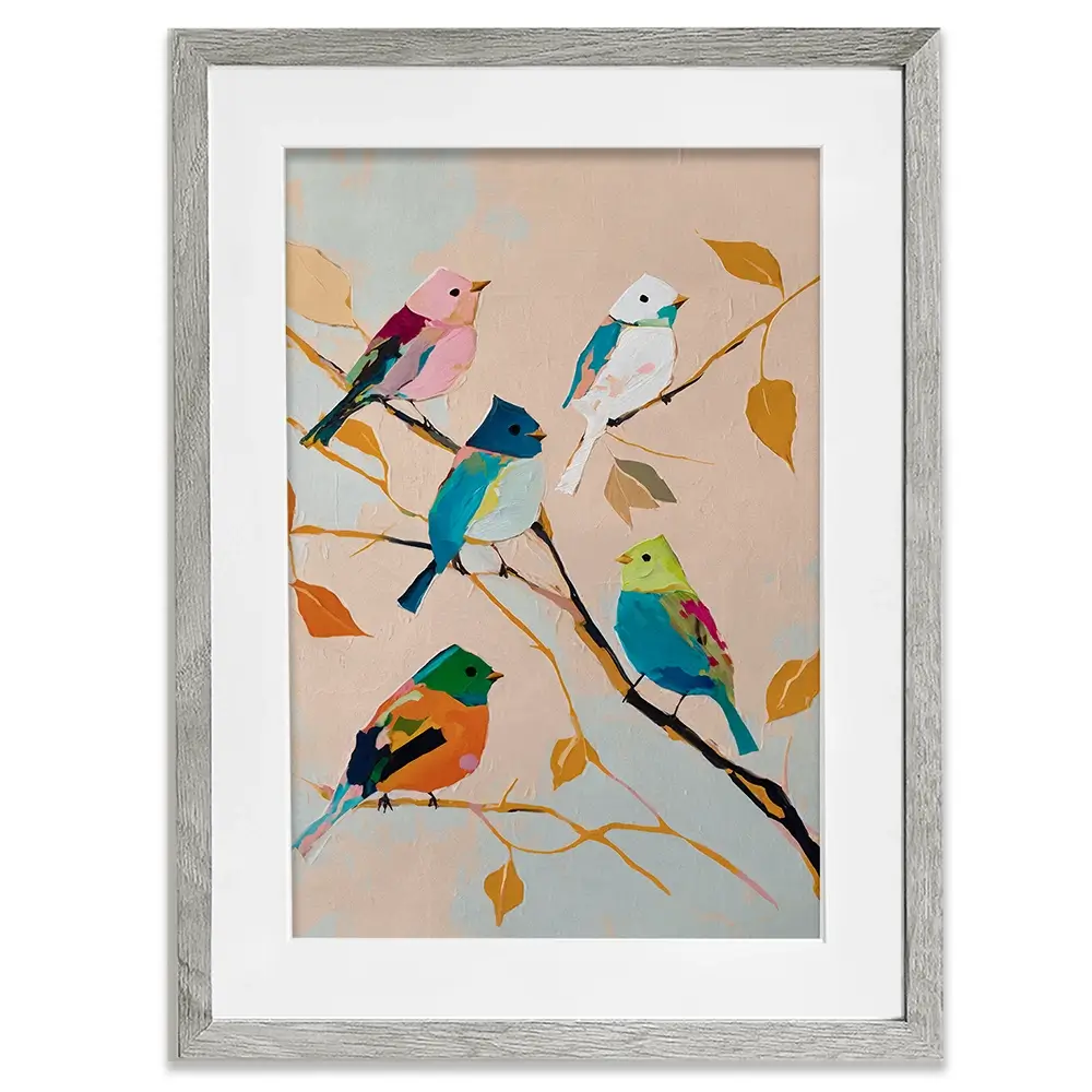 Birds In Wonderland Framed Art Print Birds In Wonderland Framed Art Print wall art product Svetlana Aleynikova