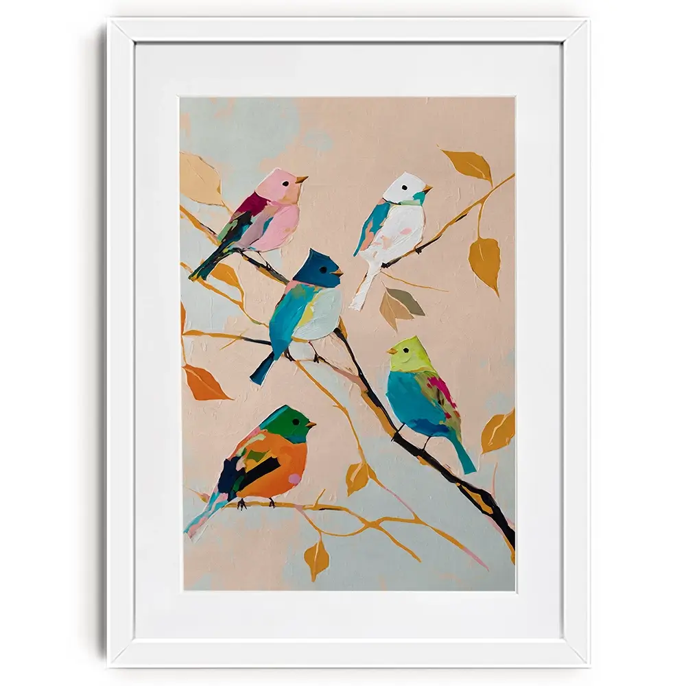 Birds In Wonderland Framed Art Print Birds In Wonderland Framed Art Print wall art product Svetlana Aleynikova