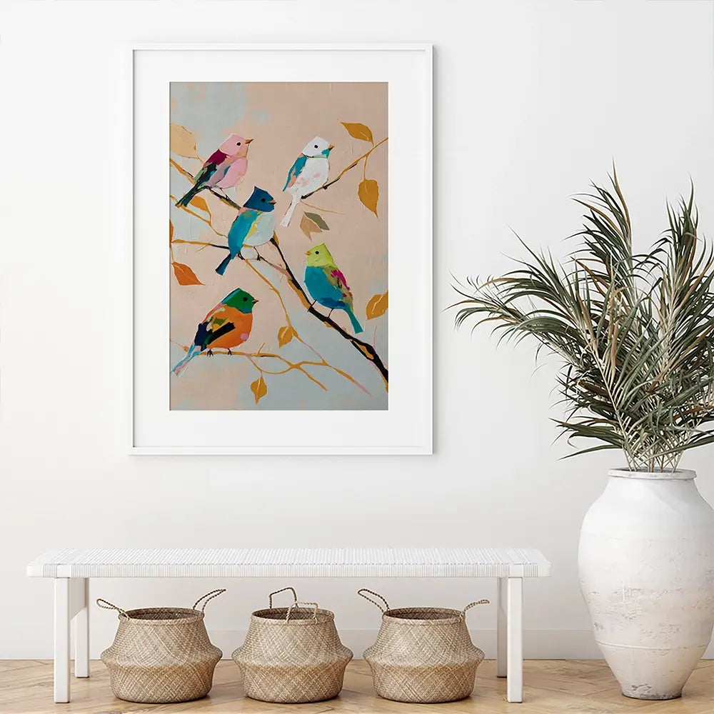 Birds In Wonderland Framed Art Print Birds In Wonderland Framed Art Print wall art product Svetlana Aleynikova