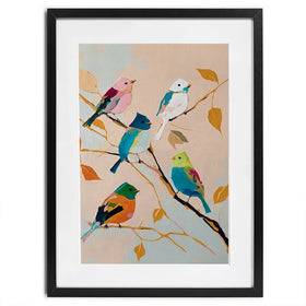 Birds In Wonderland Framed Art Print Birds In Wonderland Framed Art Print wall art product Svetlana Aleynikova