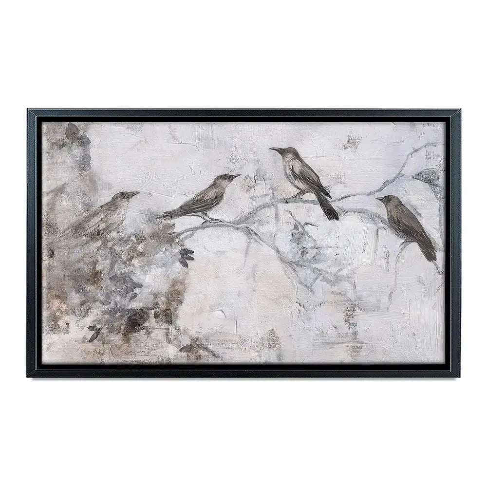 Birdsong In Abstract Canvas Print Birdsong In Abstract Canvas Print wall art product Svetlana Aleynikova