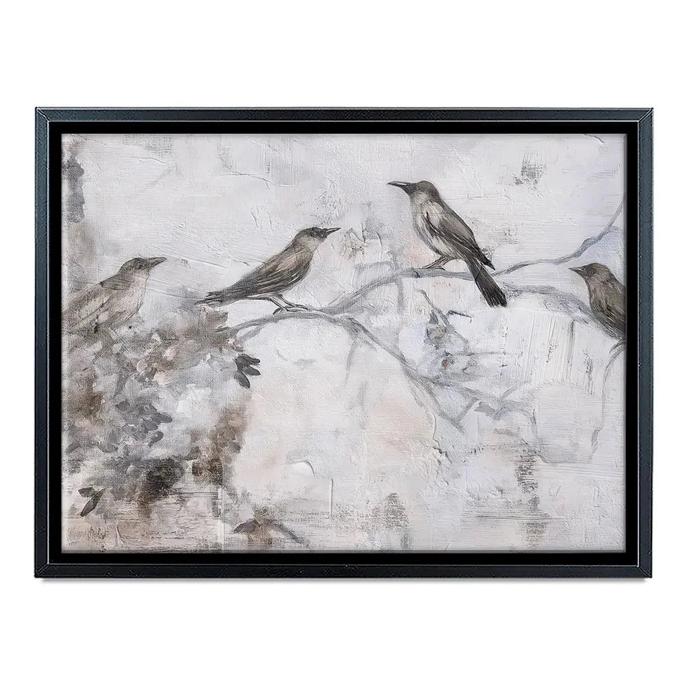 Birdsong In Abstract Canvas Print Birdsong In Abstract Canvas Print wall art product Svetlana Aleynikova