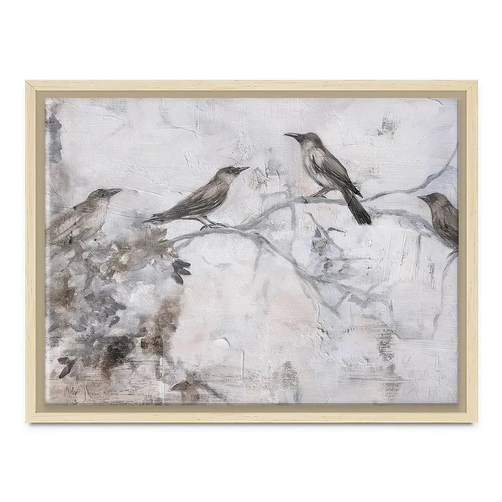 Birdsong In Abstract Canvas Print Birdsong In Abstract Canvas Print wall art product Svetlana Aleynikova