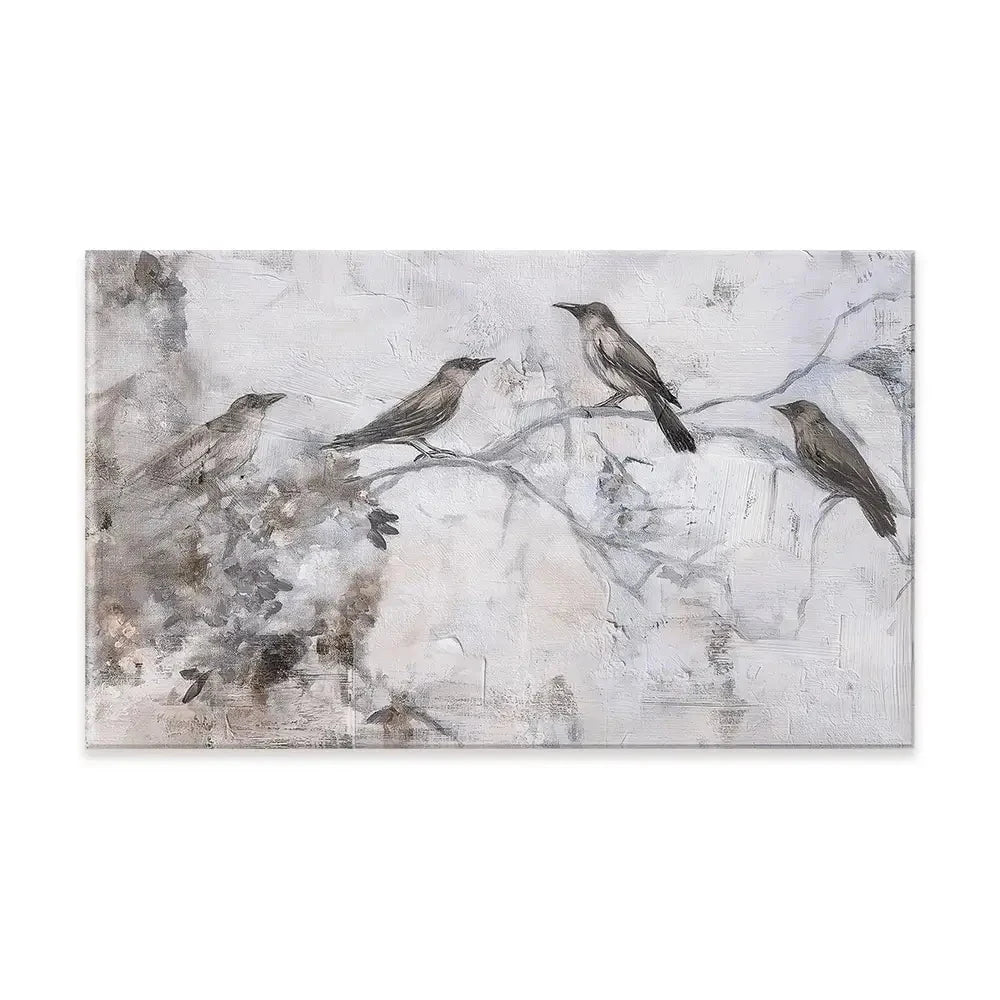 Birdsong In Abstract Canvas Print Birdsong In Abstract Canvas Print wall art product Svetlana Aleynikova