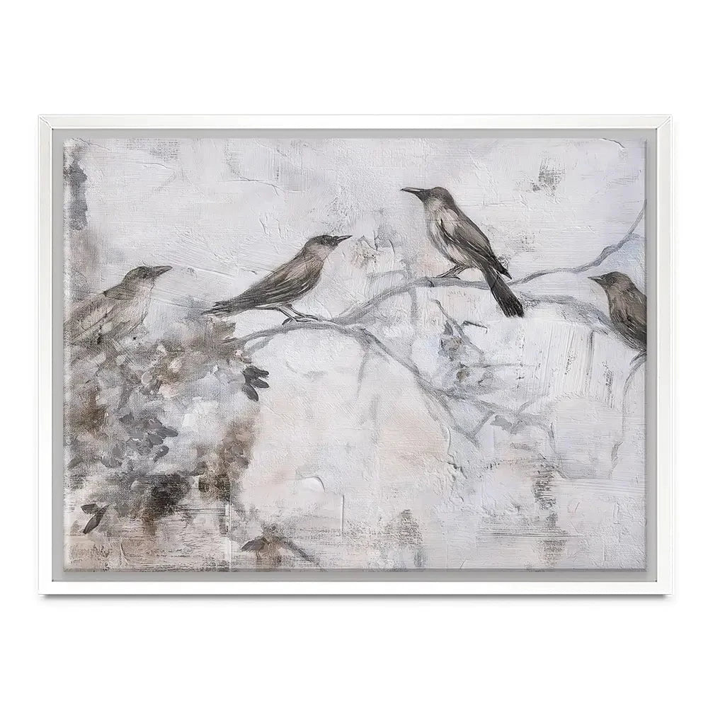 Birdsong In Abstract Canvas Print Birdsong In Abstract Canvas Print wall art product Svetlana Aleynikova