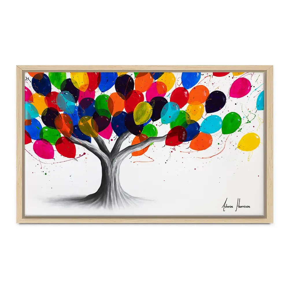 Birthday Tree Canvas Print Birthday Tree Canvas Print wall art product Ashvin Harrison