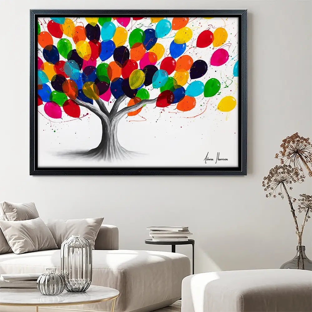 Birthday Tree Canvas Print Birthday Tree Canvas Print wall art product Ashvin Harrison