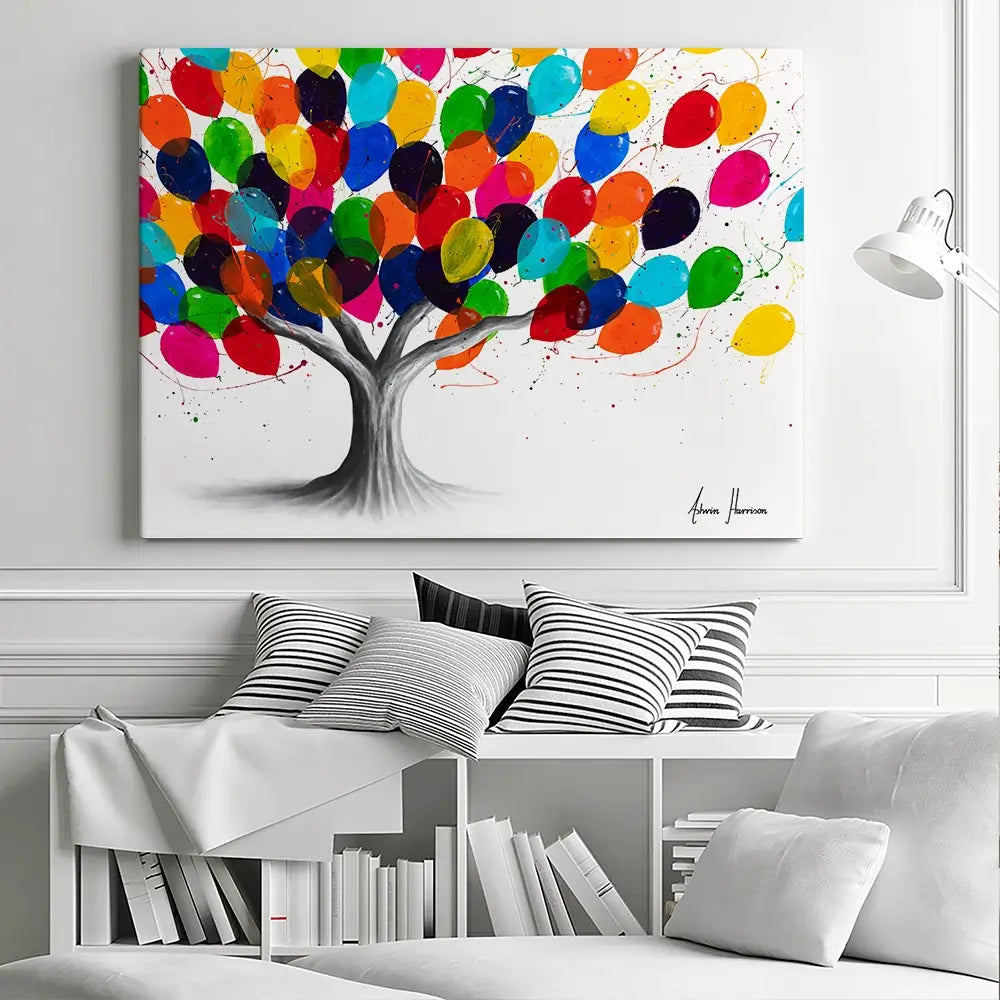 Birthday Tree Canvas Print Birthday Tree Canvas Print wall art product Ashvin Harrison