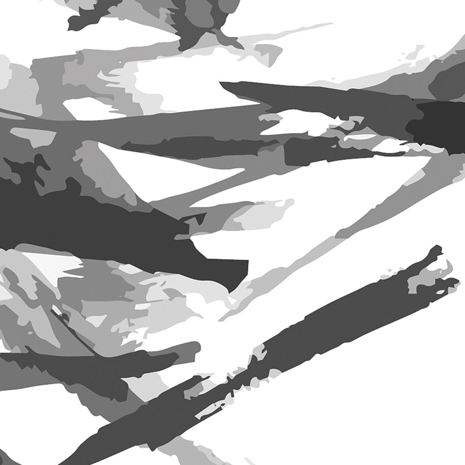Black And White Abstract Square Canvas Print wall art product shooarts / Shutterstock