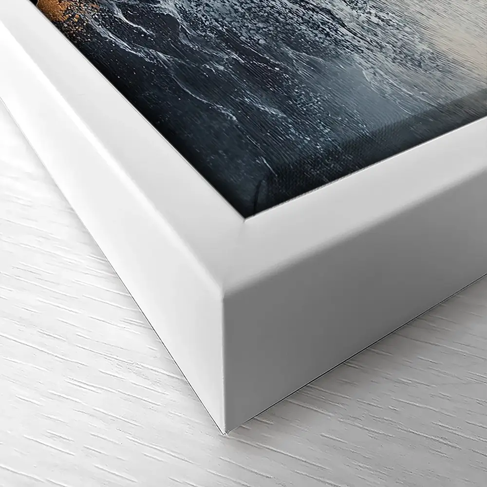 Black Wave Canvas Print Black Wave Canvas Print wall art product Violeta Allaberdieva