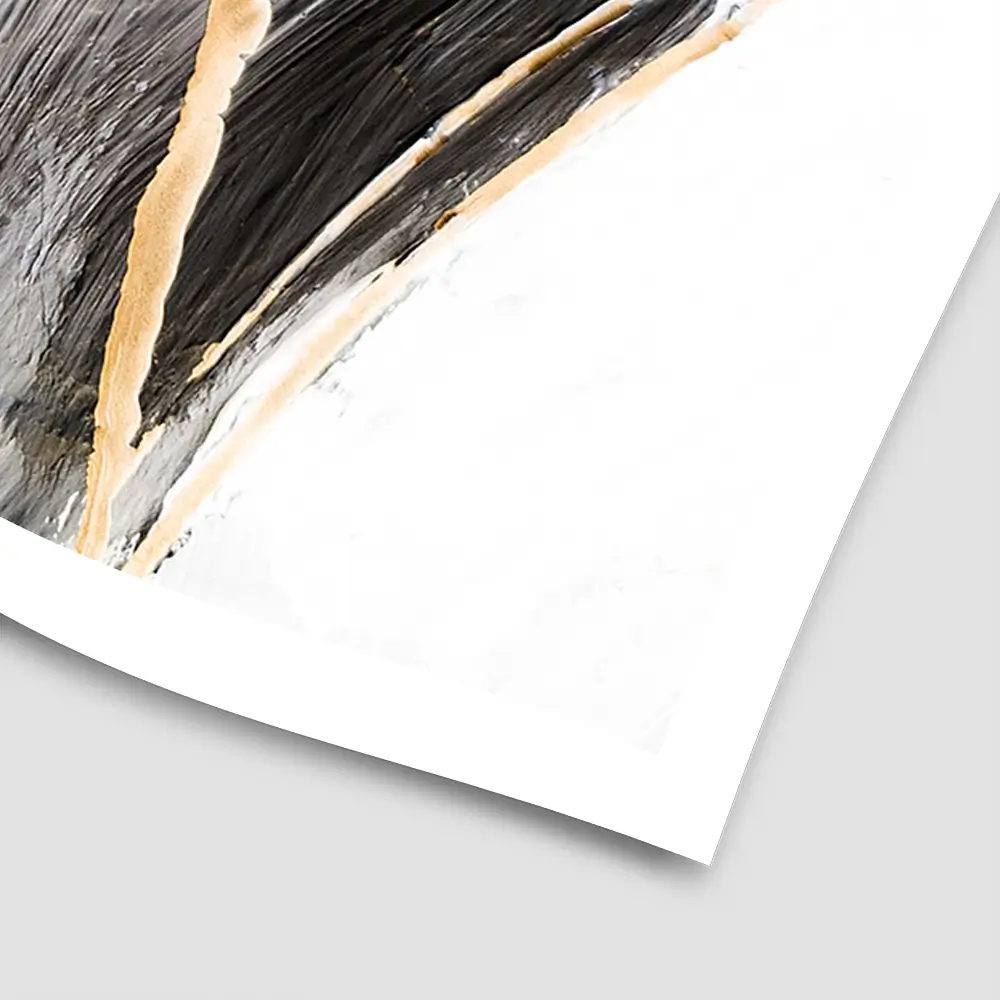 Black White And Grey Square Art Print Black White And Grey Square Art Print wall art product Adelina ART / Shutterstock