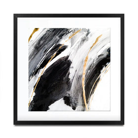 Black White And Grey Square Framed Art Print Black White And Grey Square Framed Art Print wall art product Adelina ART / Shutterstock