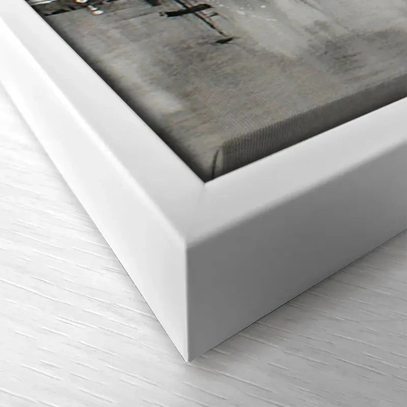Black White City Canvas Print Black White City Canvas Print wall art product Maria Moretti